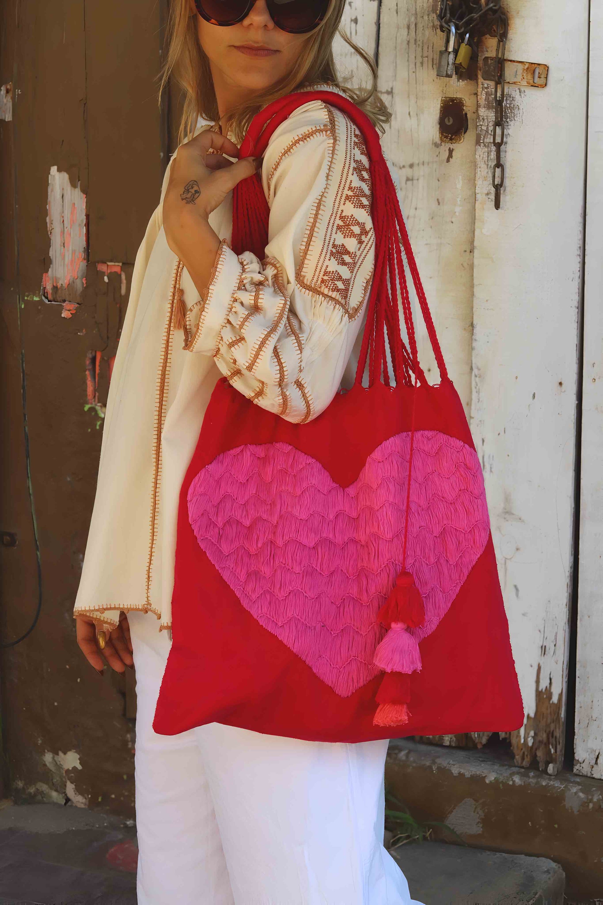 Amor bag pink