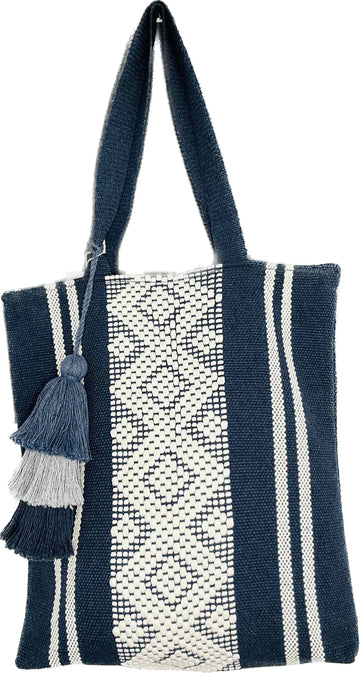 Large Marina bag marine blue