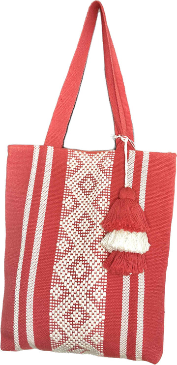 Large Marina bag pale coral