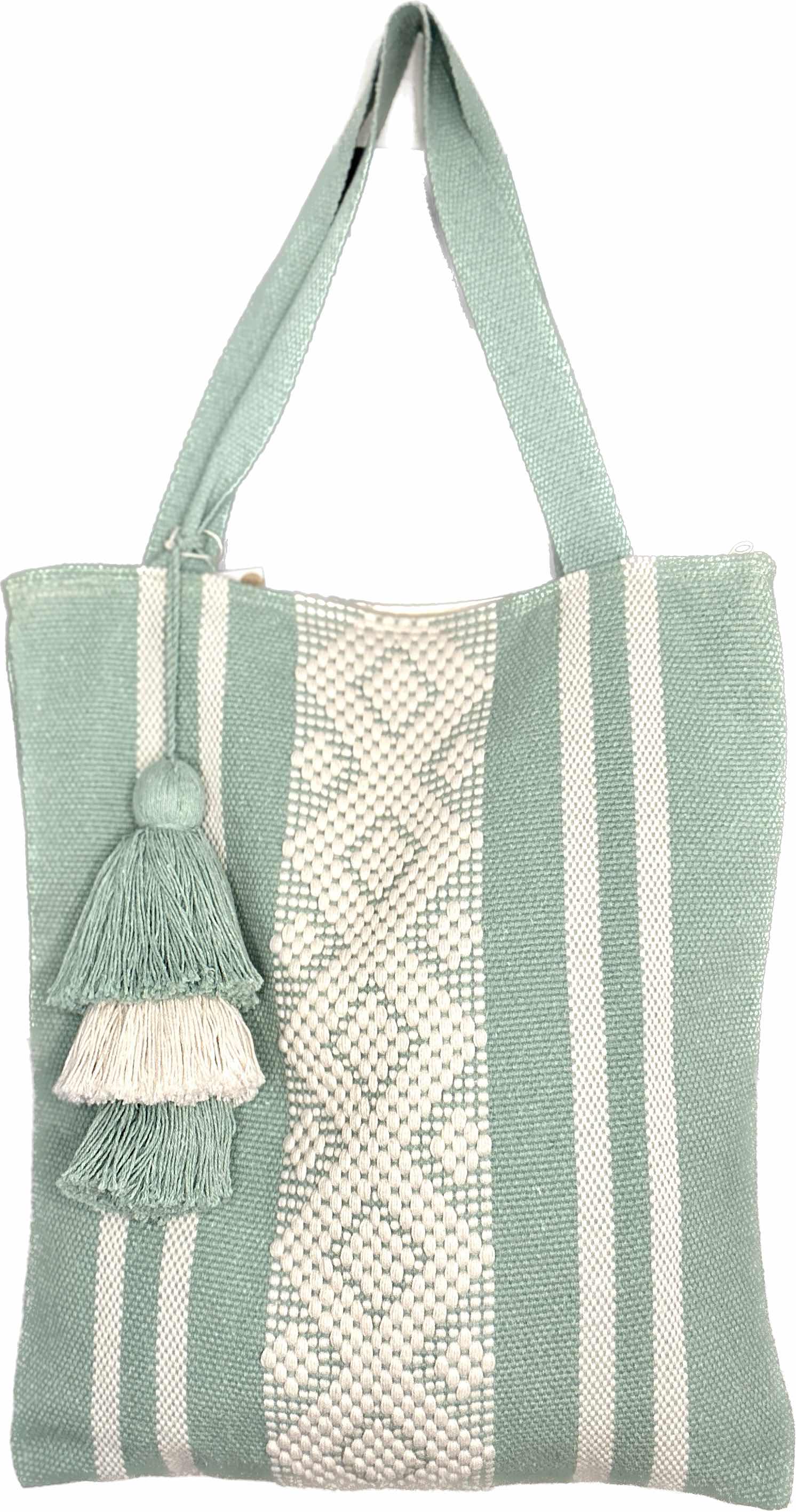 Large Marina bag dust green