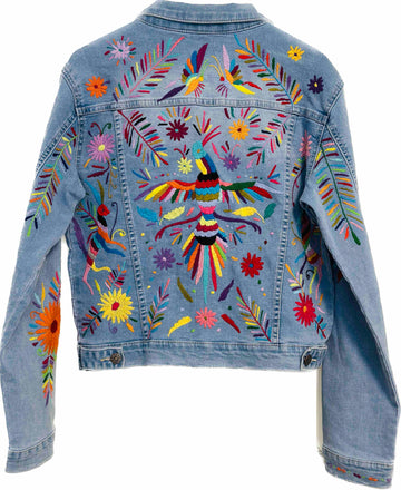 Tenango Denim Jacket L back