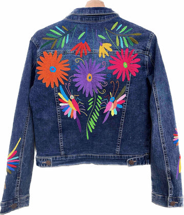 Tenango Denim Jacket L back