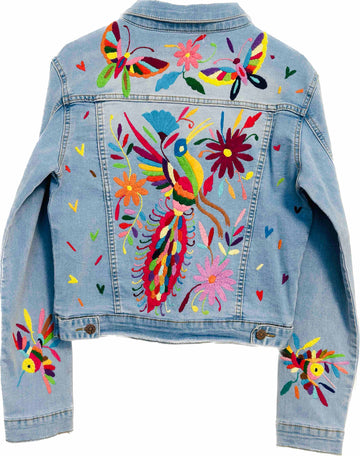 Tenango Denim Jacket  M back