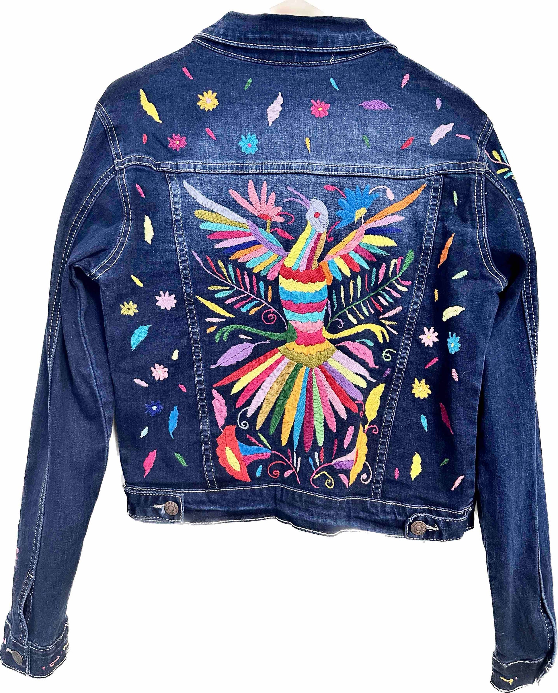 Tenango Denim Jacket M back