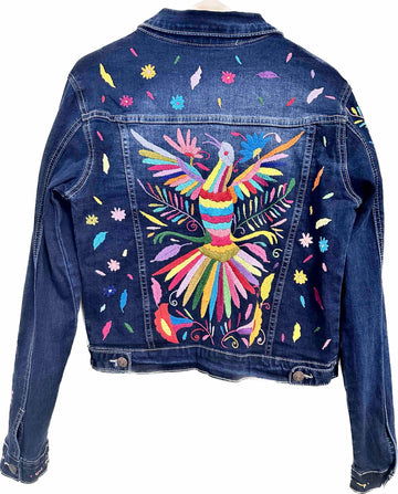 Tenango Denim Jacket M back