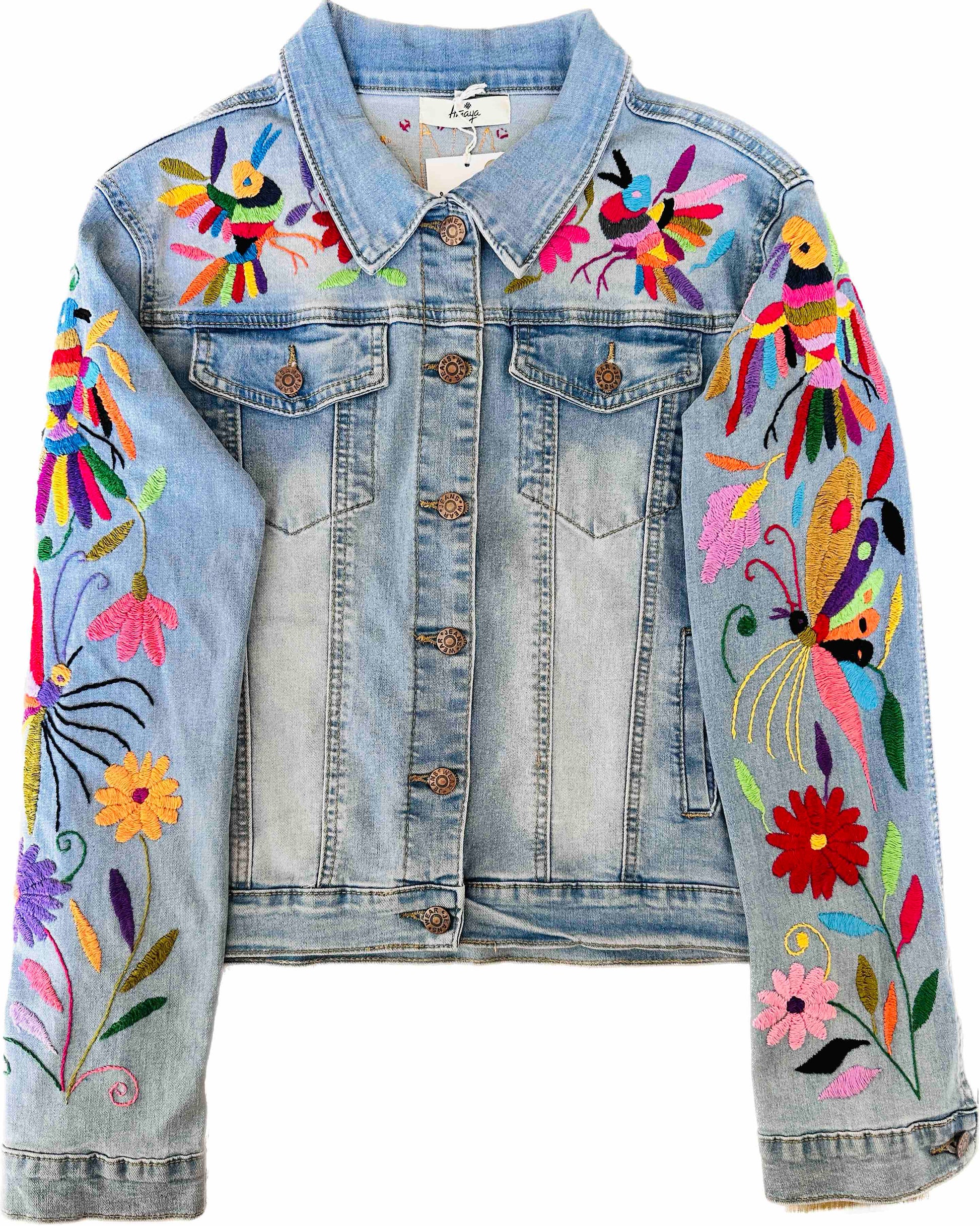 Tenango Denim Jacket XL arms