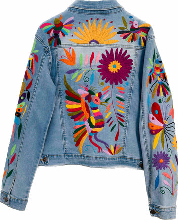 Tenango Denim Jacket XL back