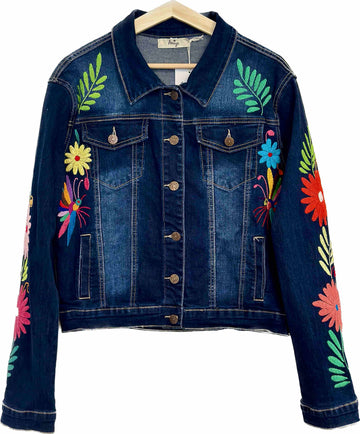 Tenango Denim Jacket  dark XL