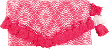 Ofeliy clutch bag white coral
