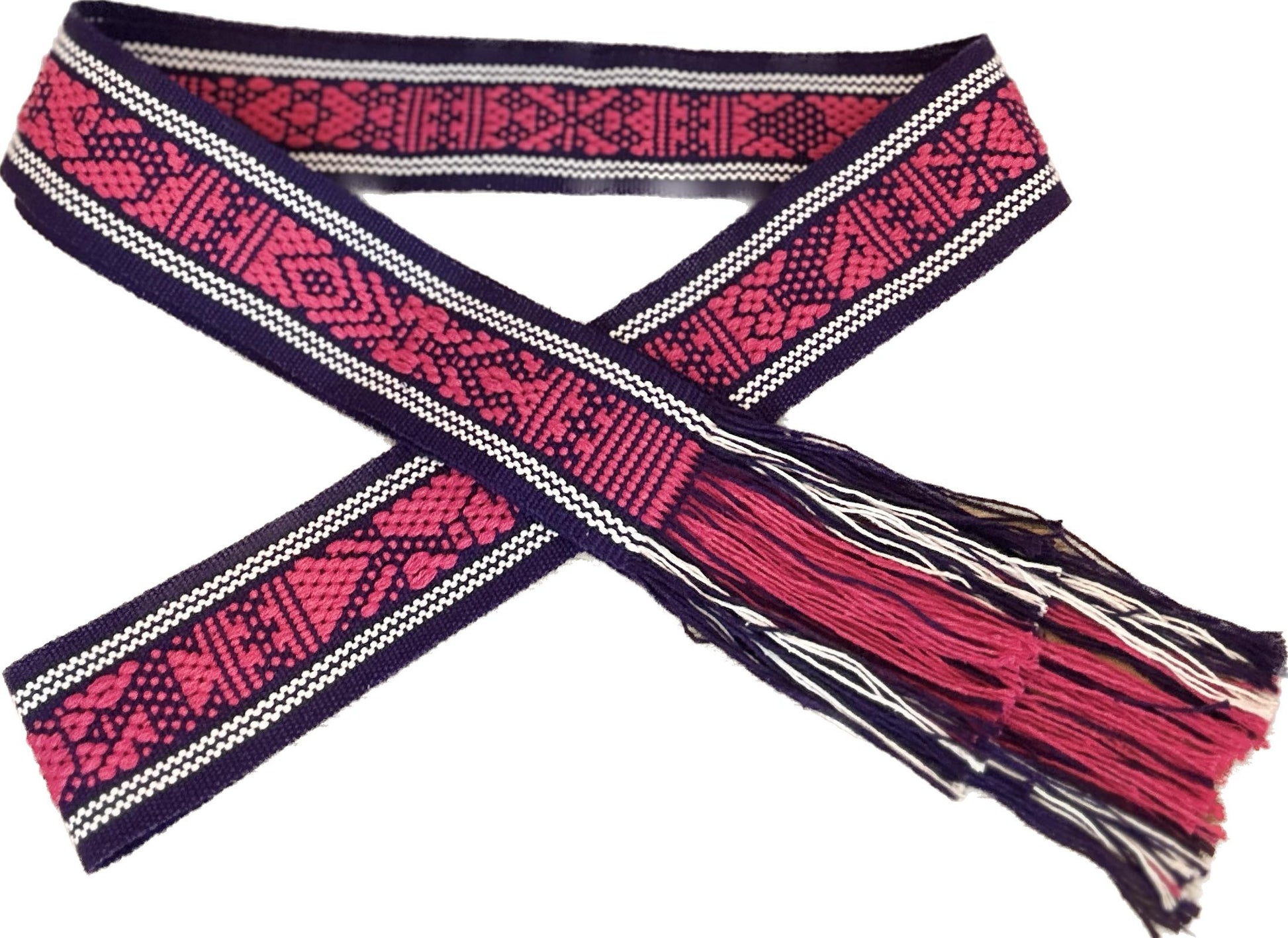belt santo tomas purple