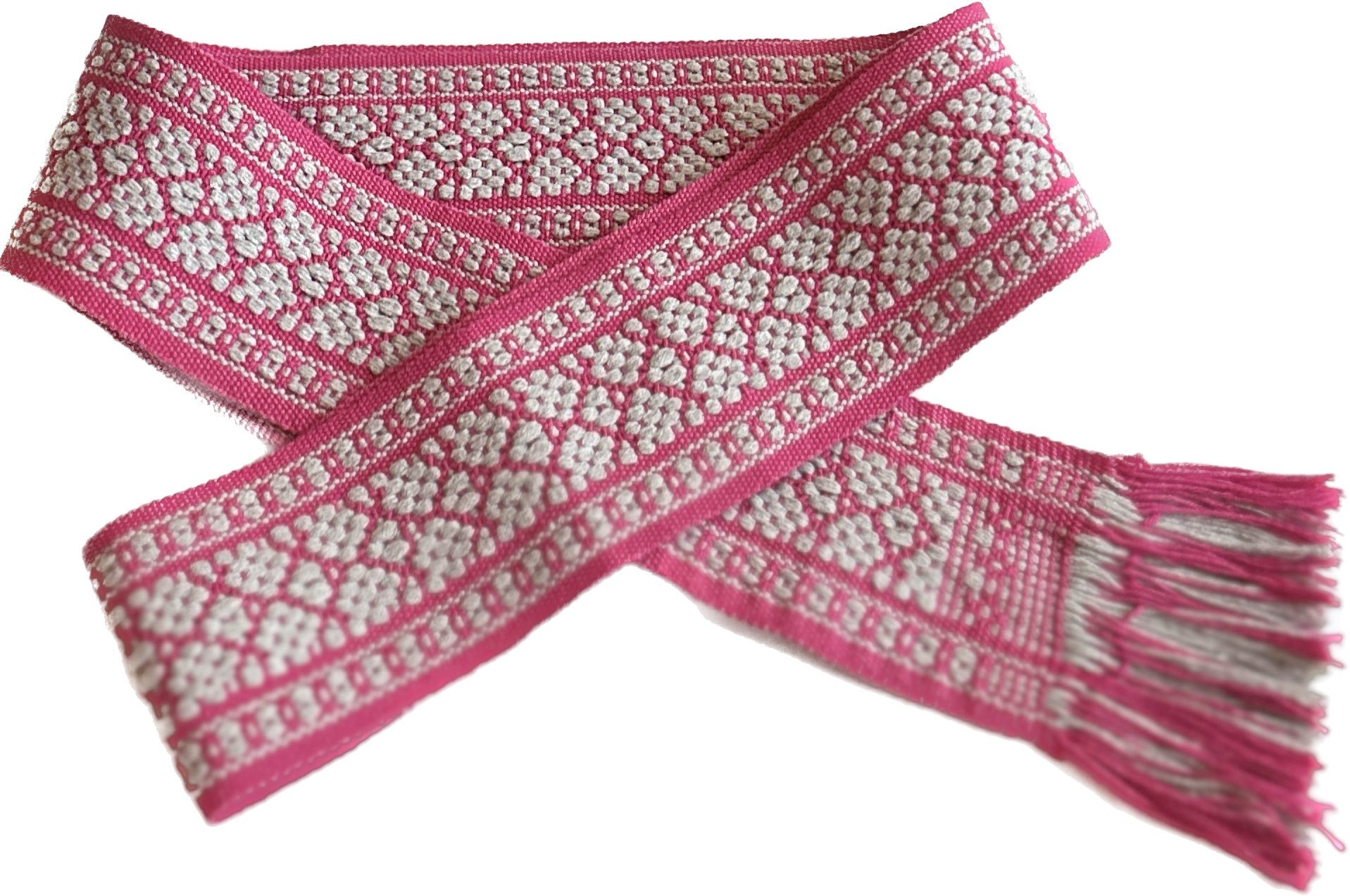 belt santo tomas pink