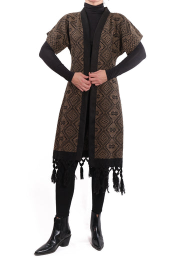 Kibozo Cape brown black FRONT