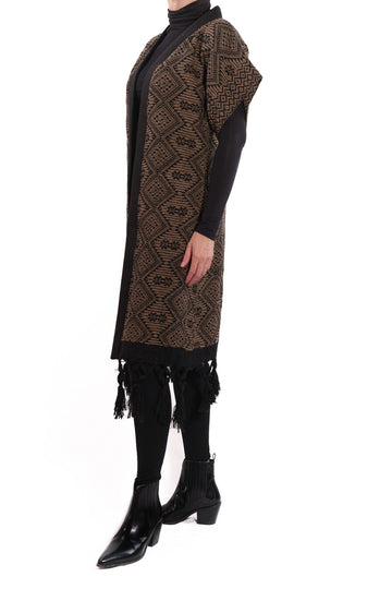 Kibozo Cape brown black SIDE
