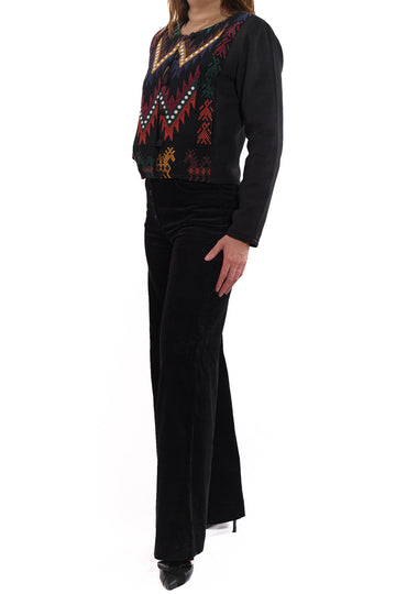 Arcoiris Torera Jacket black autum embroidery