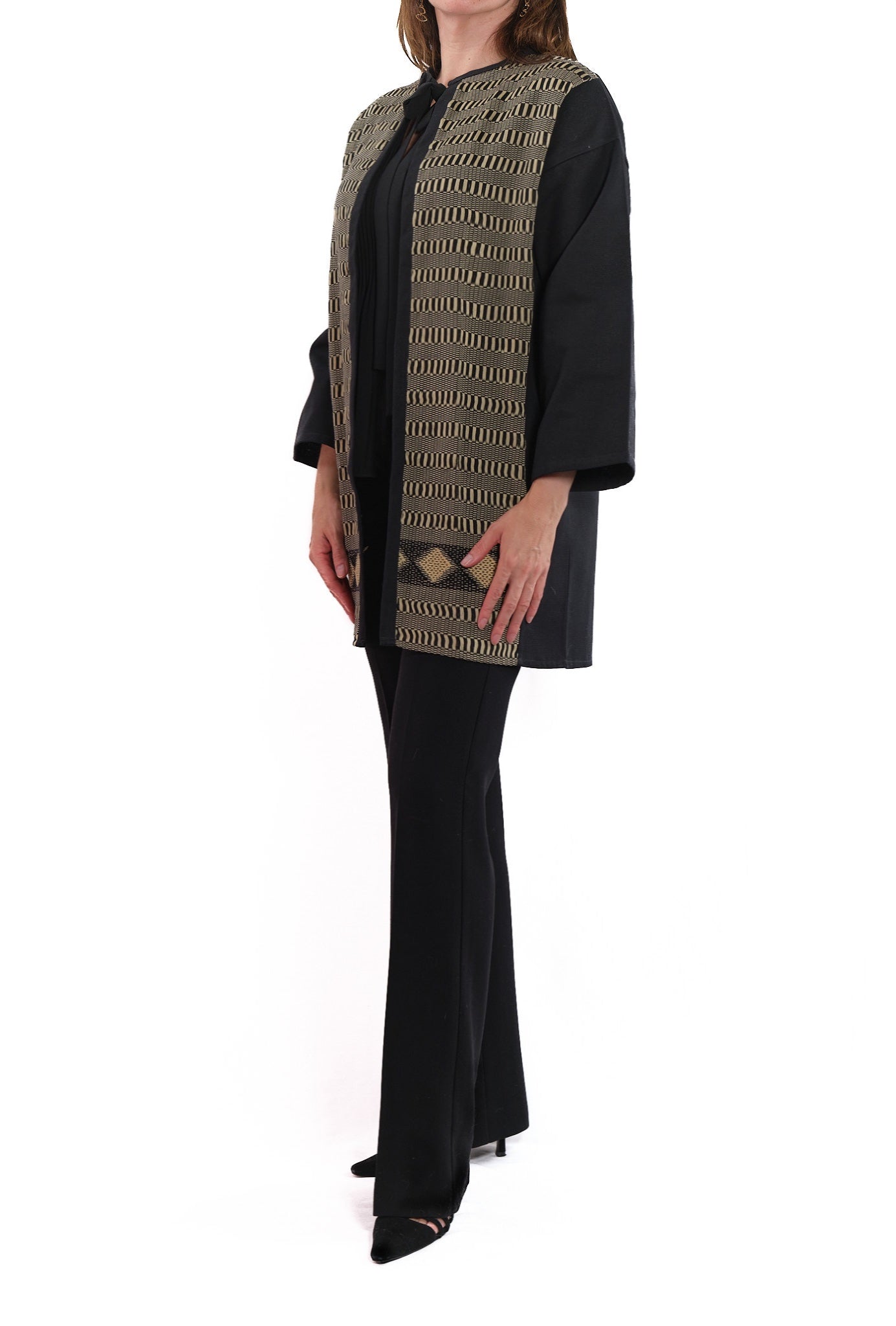 Lourdes Long Jacket black