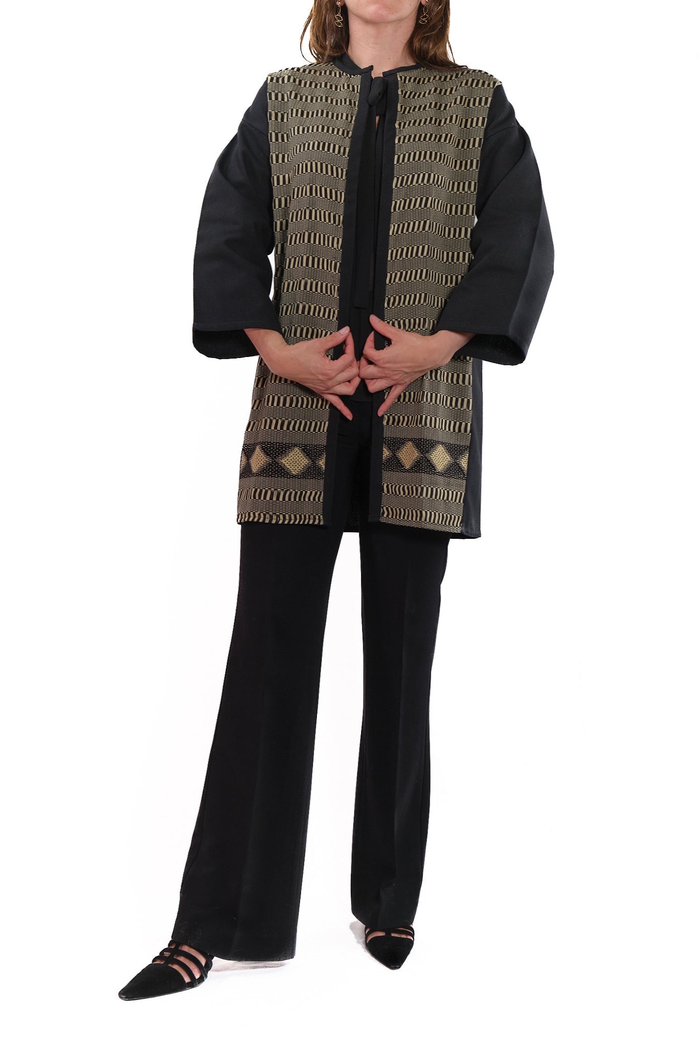 Lourdes Long Jacket black